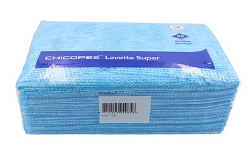 Show details for Chicopee Lavette Cloth - Blue Pack of 50 