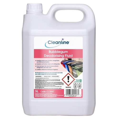 Show details for Cleanline Deodorising Fluid - Bubblegum 5l