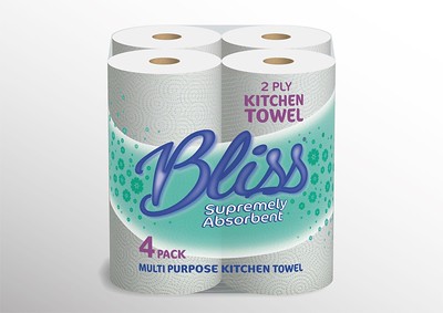 Show details for Essential Bliss Kitchen Roll - Pack of 24
