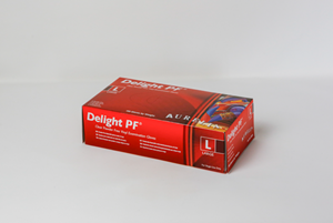Show details for Delight Gloves Vinyl Powder Free -  Large Pack of 100